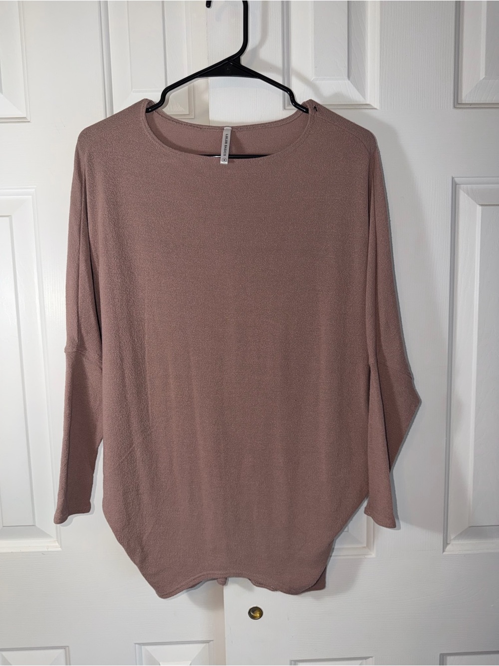 Lulus Mauve Ribbed Knit Women’s Top